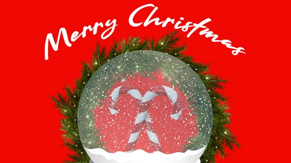 Merry Christmas Banner Happy Holidays Background 2022 — Stock Photo, Image