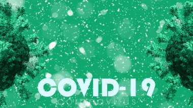 Covid-19 arkaplan, Coronavirus ile covid-19 duvar kağıdı