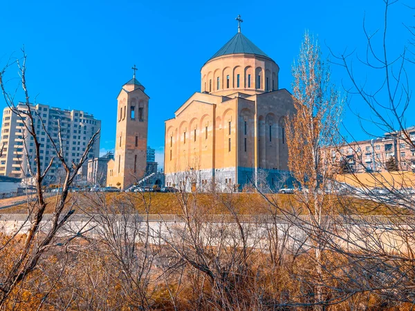 Surb Xachu Church Arabkir Church Yerevan Sity 2021 — Stock Photo, Image