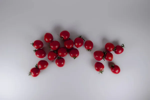 Tomato White Background Tomatoes Front View Close Shooting High Quality — Fotografia de Stock