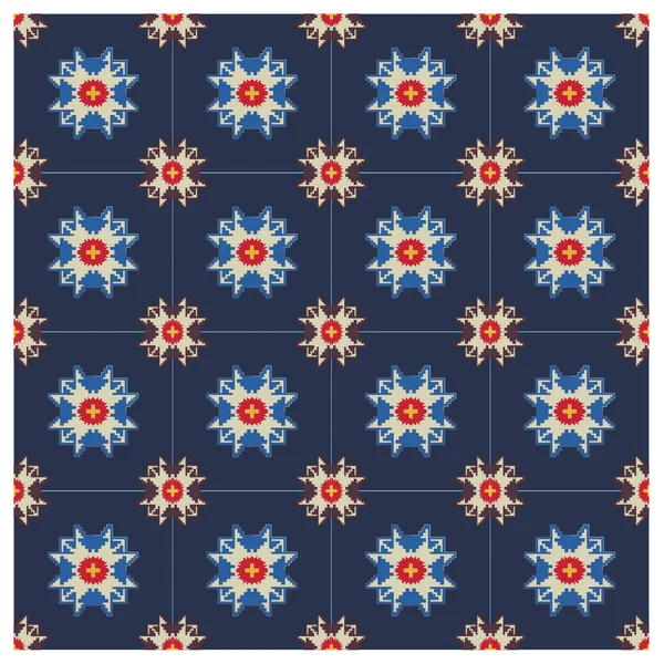 Armenian Carpet Crown Carpet Detail Traditional Ornaments Patterns Armenian Ornament — ストックベクタ