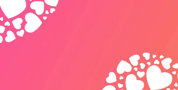 Happy Valentine Day Background Hearts Romantic Concept Valentine Day Wallpaper — Stockfoto