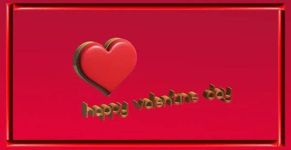 Valentine Day Background Heart Pattern Typography Happy Valentines Day Text — 图库照片