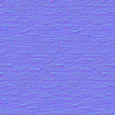 Normal harita dokusu taş fayanslar, normal haritalama