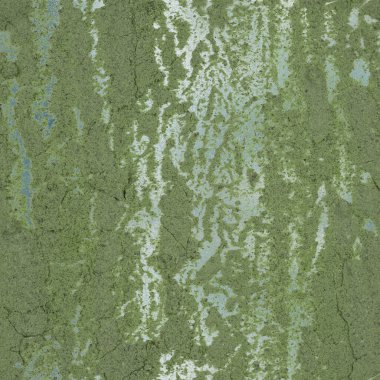 Camların dokusu yeşil kumla kaplıdır.