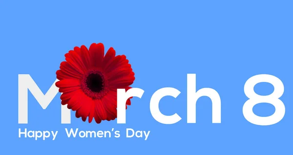 Χαρούμενη Παγκόσμια Ημέρα Της Γυναίκας Banner Women Day Happy Μαρτίου — Φωτογραφία Αρχείου