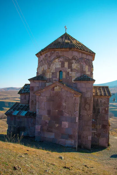 교회의 수장이다 Church Astvatsatsin Voskepar Tavush Province Armenia — 스톡 사진