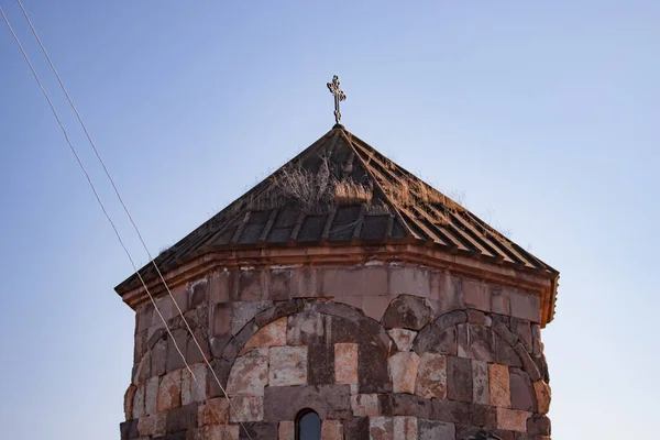 교회의 수장이다 Church Astvatsatsin Voskepar Tavush Province Armenia — 스톡 사진