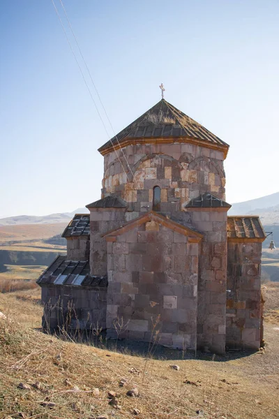 교회의 수장이다 Church Astvatsatsin Voskepar Tavush Province Armenia — 스톡 사진