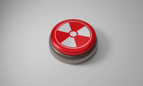Botón Inicio Nuclear Rusia Ucrania Detener Guerra Rusia Ucrania Trabajo — Foto de Stock