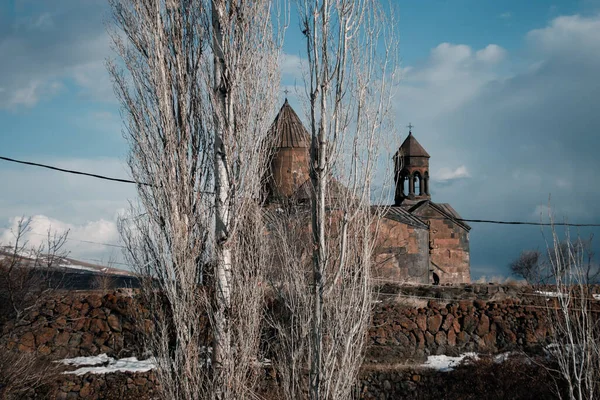 Saghmosavank Mosteiro Armênio Província Aragatsotn Igreja Apostólica Armênia — Fotografia de Stock