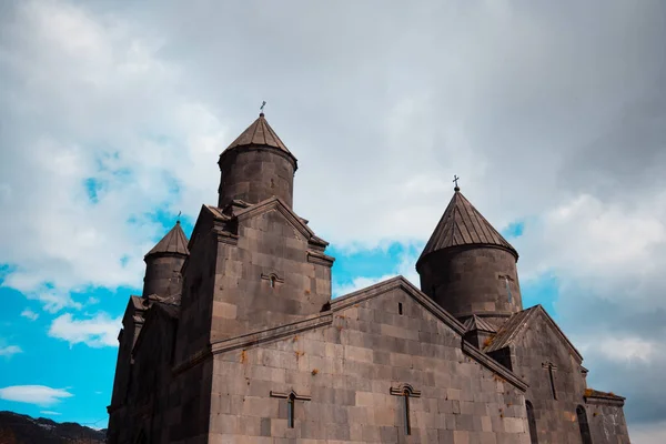 Monastero Tegher Monastero Armeno Nella Provincia Aragatsotn Chiesa Apostolica Armena — Foto Stock
