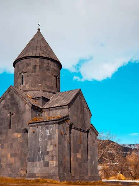 Mosteiro Tegher Mosteiro Armênio Província Aragatsotn Igreja Apostólica Armênia — Fotografia de Stock