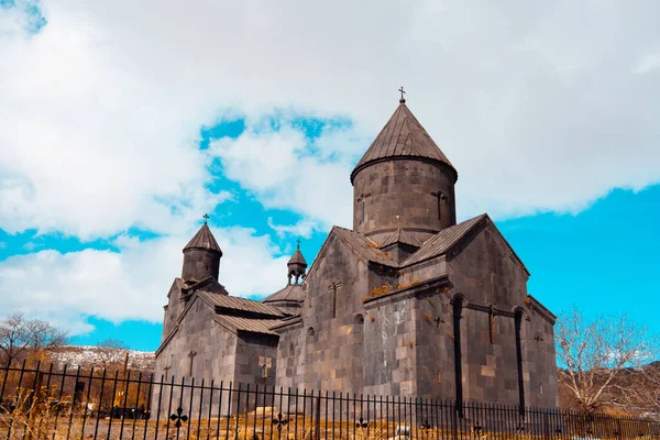Monastero Tegher Monastero Armeno Nella Provincia Aragatsotn Chiesa Apostolica Armena — Foto Stock