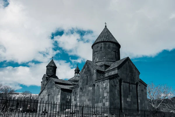Biara Tegher Biara Armenia Provinsi Aragatsotn Gereja Apostolik Armenia — Stok Foto