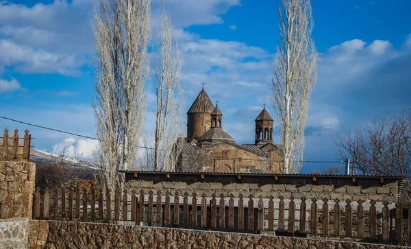 Saghmosavank Monasterio Armenio Provincia Aragatsotn Iglesia Apostólica Armenia —  Fotos de Stock