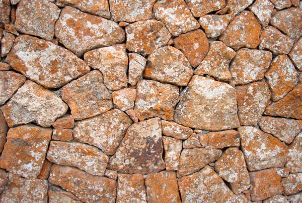 Текстурная Каменная Стена Армянскими Камнями — стоковое фото