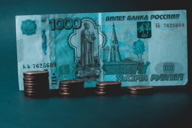 Rus parası, Rus 1000 Rublesi, Ruble banknot ve sikkeler.