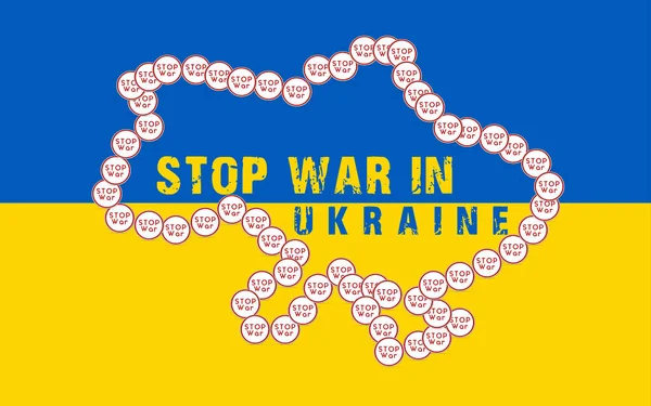 Росія Україна Війна Між Росією Україною — стокове фото