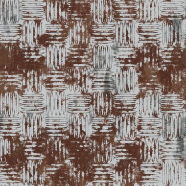 Dokulu metal kalkan paslı çelik dokular