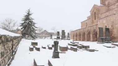 Lori Ermenistan 'ın Odzun köyündeki Odzun Kilisesi 