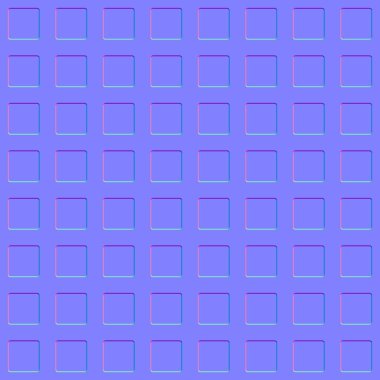 Doku Metal Alüminyum Normal harita, normal eşleştirme dokusu