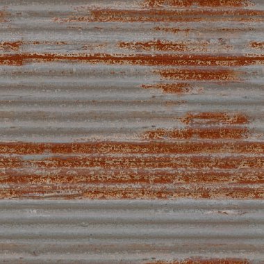 Doku Metal Kaplama Tırtıklı. Arkaplan pas dokusu