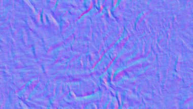 Normal harita, kırışık kumaş dokusu. doku normal eşleştirmesi