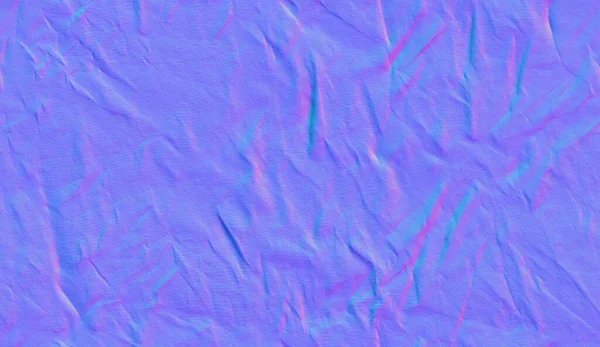 Звичайна Карта Тканина Зморщена Текстура Текстура Нормальне Відображення — стокове фото