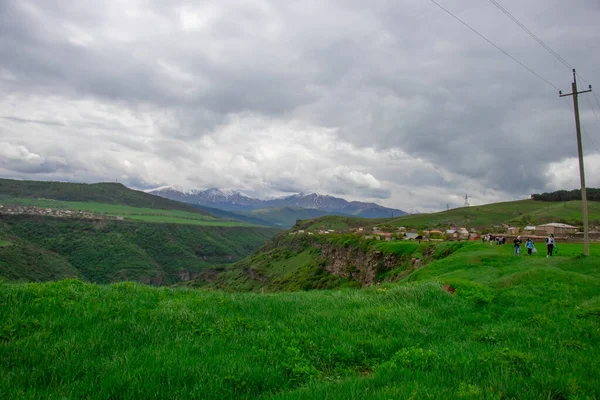 Beau Paysage Naturel Montagne Ciel Bleu Arménie Lori Province — Photo