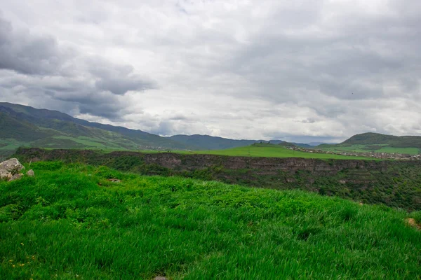 Hermoso Paisaje Natural Montaña Cielo Azul Armenia Lori Provincia —  Fotos de Stock