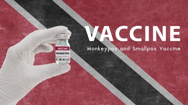 Impfung Monkeypocken Und Pocken Affenpocken Pandemie Virus Impfung Nidad Und — Stockfoto