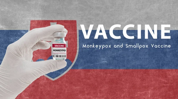 Vaccin Monkeypokken Pokken Monkeypokken Pandemie Virus Vaccinatie Slowakije Voor Monkeypokken — Stockfoto