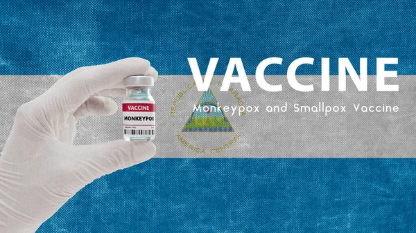 Impfung Monkeypocken Und Pocken Affenpocken Pandemie Virus Impfung Nicaragua Gegen — Stockfoto
