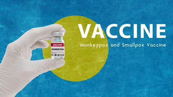 Impfung Monkeypox Und Pocken Affenpocken Pandemie Virus Impfung Palau Gegen — Stockfoto