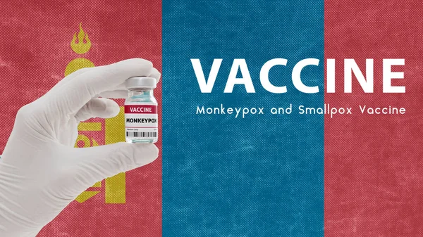 Vacina Varíola Varíola Vírus Pandemia Varíola Vacinação Santa Lúcia Para — Fotografia de Stock