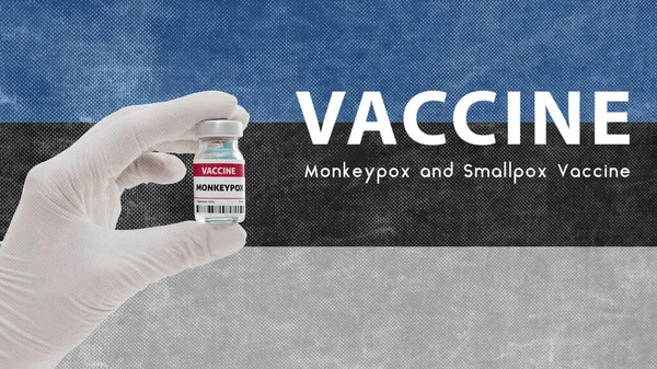 Vaccin Variole Singe Variole Virus Pandémique Variole Singe Vaccination Estonie — Photo