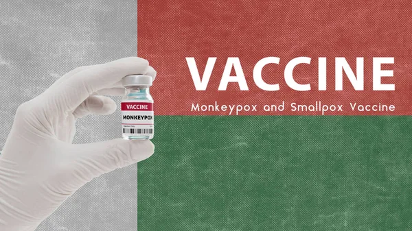 Impfung Monkeypocken Und Pocken Affenpocken Pandemie Virus Impfung Madagaskar Gegen — Stockfoto