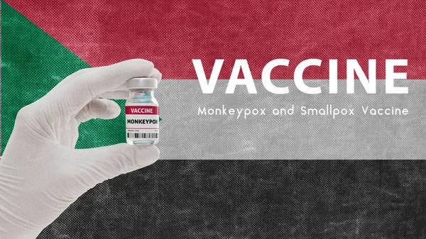 Impfung Monkeypocken Und Pocken Affenpocken Pandemie Virus Impfung Sudan Gegen — Stockfoto