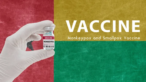 Vaccin Monkeypokken Pokken Monkeypokken Pandemie Virus Vaccinatie Guinee Bissau Voor — Stockfoto