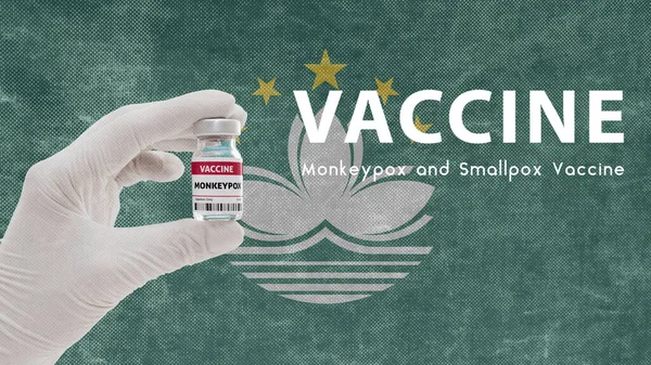 Vaccin Monkeypokken Pokken Monkeypokken Pandemie Virus Vaccinatie Macau Voor Monkeypokken — Stockfoto