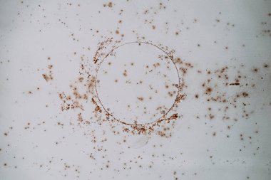 Çelik dokuları düzelt. Arkaplan pas dokusu