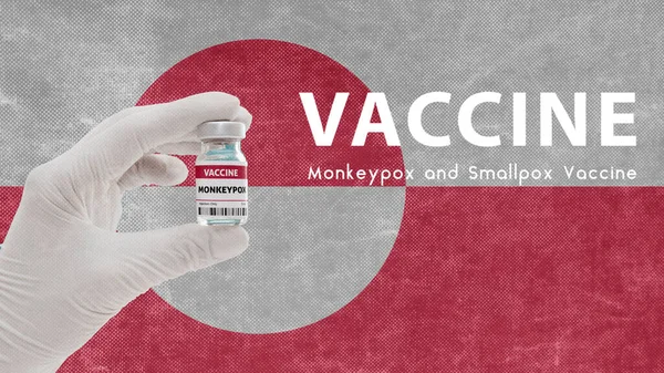 Vaccin Monkeypokken Pokken Monkeypokken Pandemie Virus Vaccinatie Groenland Voor Apenpokken — Stockfoto