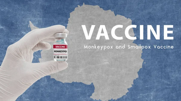 Vakcína Monkeypox Neštovice Opičí Pandemický Virus Neštovic Vakcinace Antarktidě Monkeypox — Stock fotografie