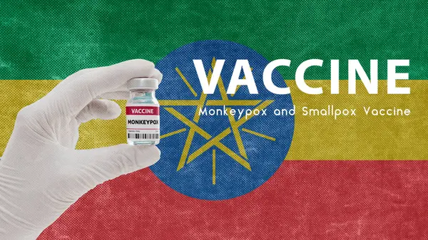 Vaccine Monkeypox Smallpox Monkeypox Pandemic Virus Vaccination Ethiopia Monkeypox Image — Stockfoto