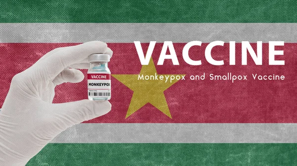 Vaccine Monkeypox Smallpox Monkeypox Pandemic Virus Vaccination Suriname Monkeypox Image — Stockfoto