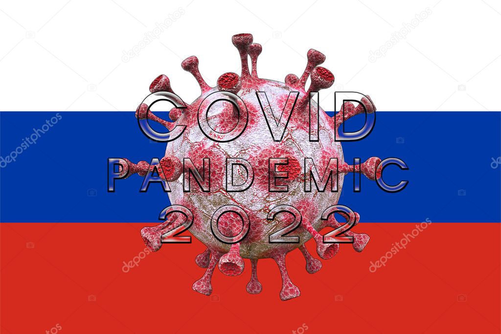 COVID-19 pandemic, COVID 2022 restart COVID in Russia 2022, 3D work and 3D image