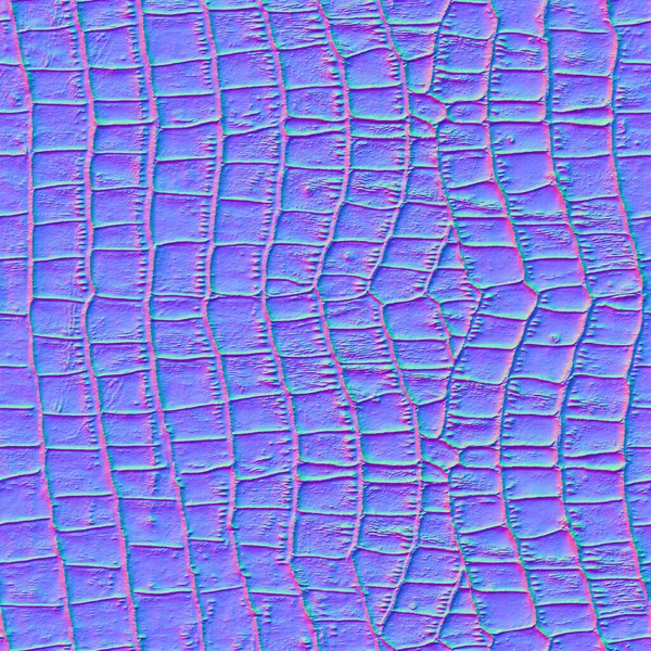 Mappa Normale Texture Mappatura Cuoio — Foto Stock