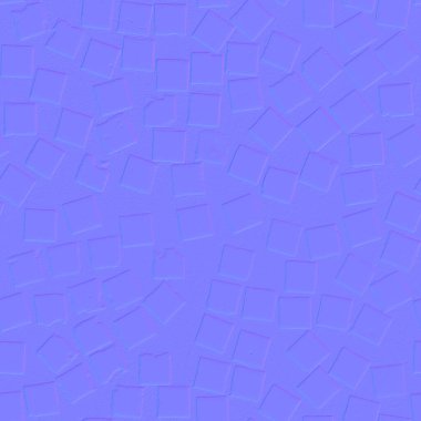 Normal harita dokusu kırık fayanslar mozaik, Normal haritalama