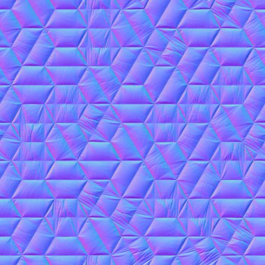 Normal map foil texture, normal mapping